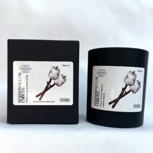 Marshmallow Embers Scented Soy Candle (20cl)